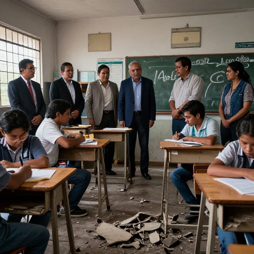 Gobierno declara emergencia nacional para colegios públicos por infraestructura