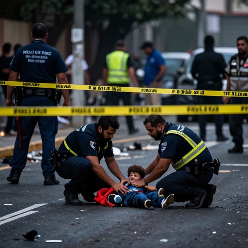 Violencia en Bellavista: Asesinan joven y herida bala perdida afecta menor