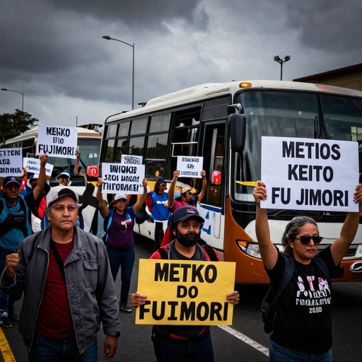Asotrani advierte paro nacional si Keiko Fujimori no recibe a transportistas