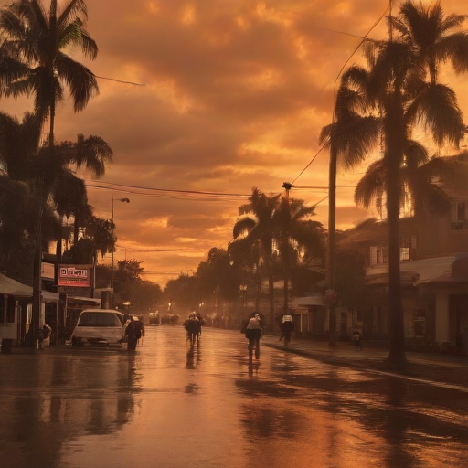 Emiten alerta por calor extremo y lluvias fuertes en el sureste de Florida