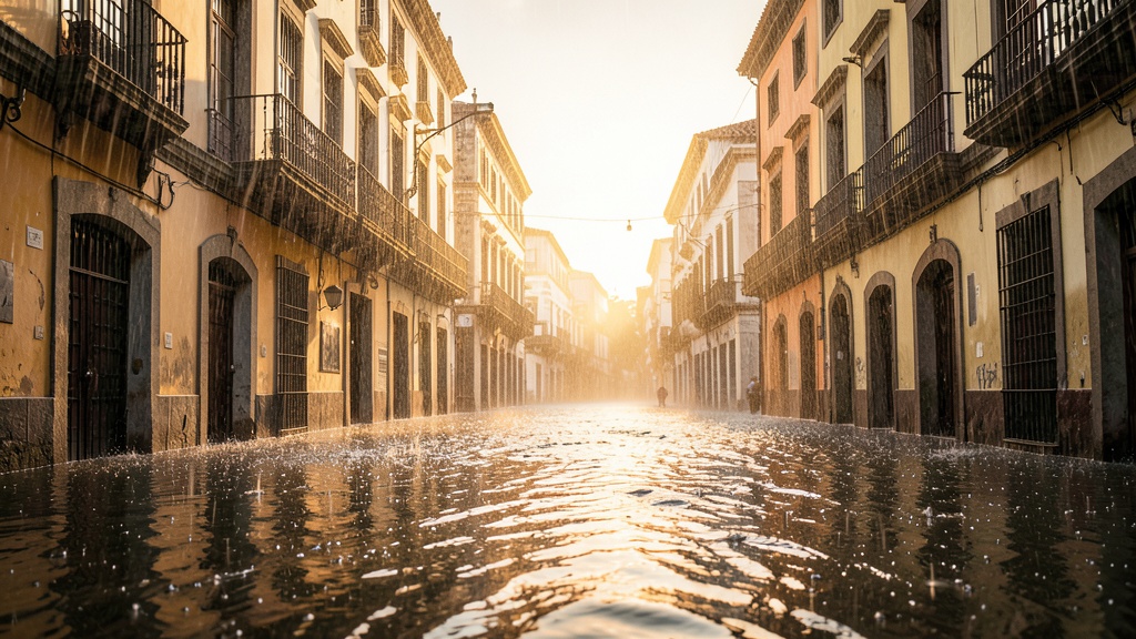 El Niño provoca récords históricos de lluvias en Santiago y Valparaíso este octubre