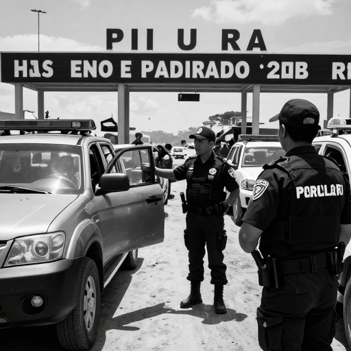 Policía refuerza seguridad fronteriza tras homicidio de comerciante en Piura