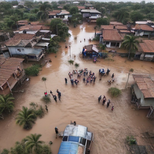 Ministro Arnillas declara emergencia en Villa El Salvador por inundaciones
