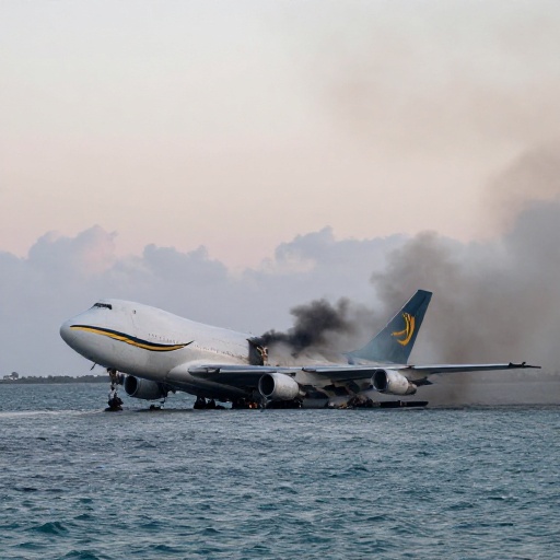 Avión de carga de Amazon se estrella en Miami y deja cinco muertos