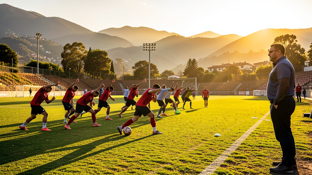 Entrenamiento en Campo Mar confirma la continuidad del cuerpo técnico de Universitario ante Melgar