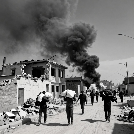 Ataques israelíes en el sur de Líbano dejan 11 muertos y cientos desplazados
