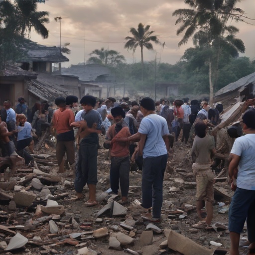 Terremoto en Indonesia: sube a 70 la cifra oficial de fallecidos