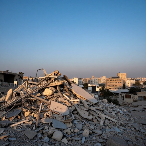 Edificio colapsado en Gaza deja 20 muertos por la precariedad habitacional