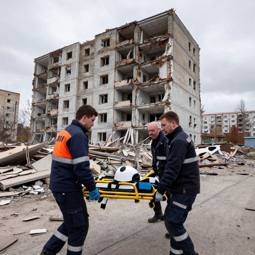 Ataque ruso contra Kramatorsk deja un muerto y 15 heridos
