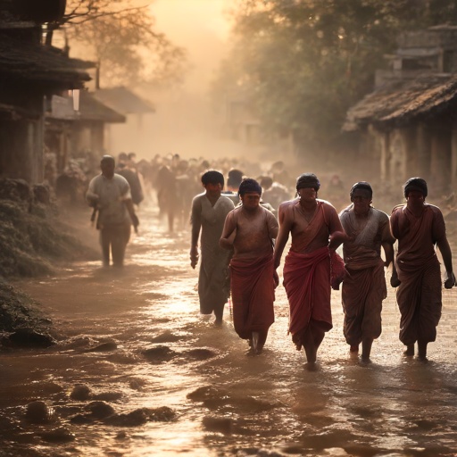 Inundación devastadora deja al menos 95 muertos y cientos de desaparecidos en Nepal