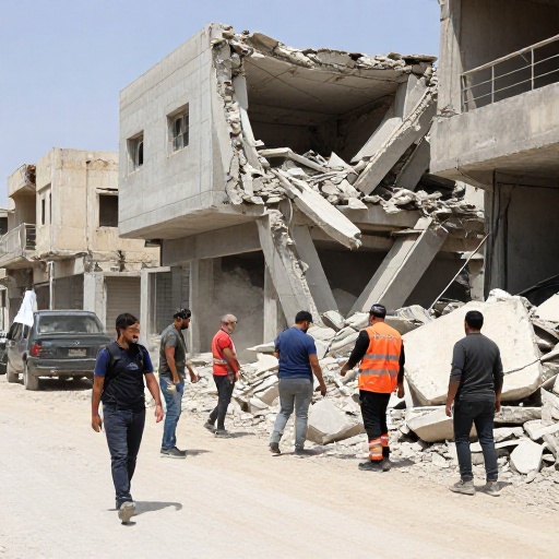 Edificio colapsado en Gaza deja 20 muertos por la guerra