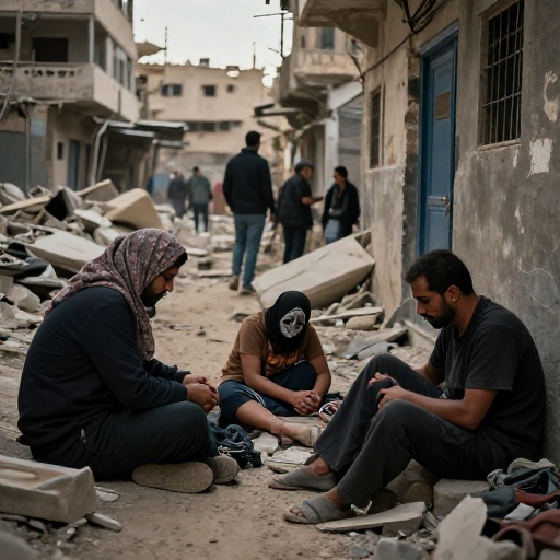 Edificio colapsado en Gaza deja 20 muertos por la precariedad habitacional
